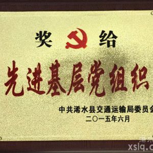 2015年縣交通運輸局：先進(jìn)基層黨組織